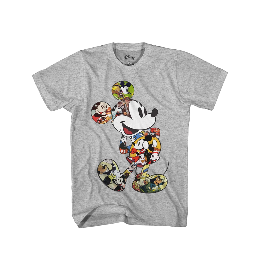 Disney Men's Mickey and Friends Button Down Shirt